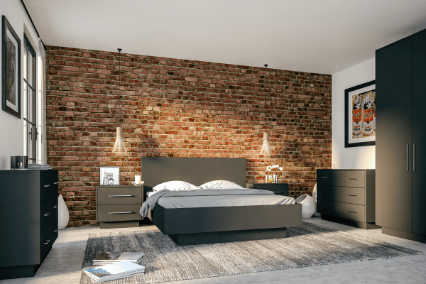 Zurfiz Supermatt Graphite furniture collection