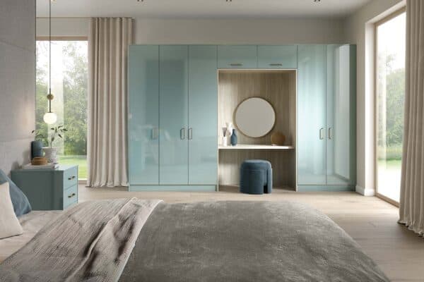 Zurfiz Ultragloss Metallic Blue furniture collection