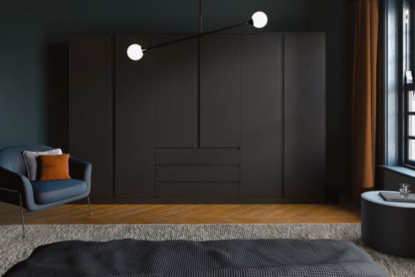 Bella Matt Black / Style: Knebworth furniture collection