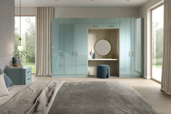 Zurfiz Ultragloss Metallic Blue furniture collection
