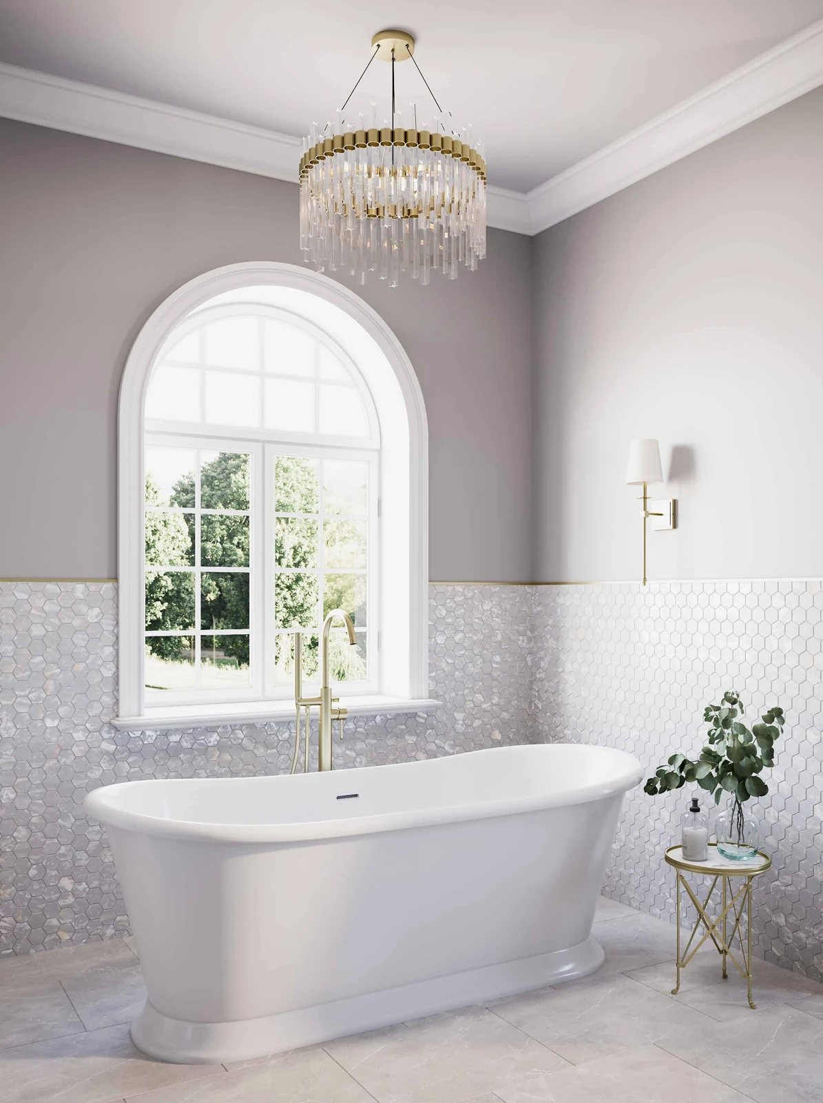 Alan T Carr royal freestanding bath