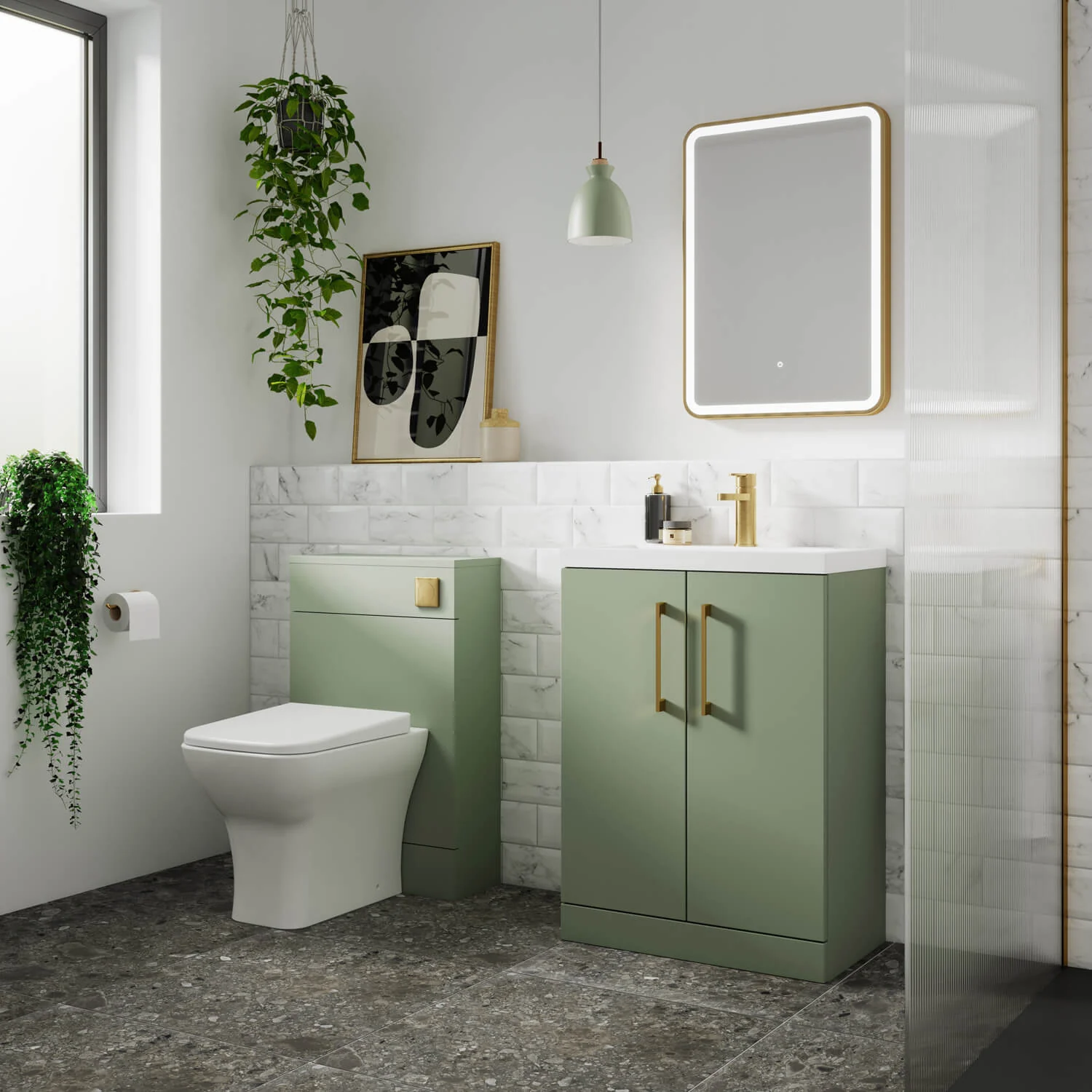 Nuie nature-inspired bathroom